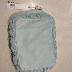 Stoney Clover Lane Velvet Ruffle Large Pouch